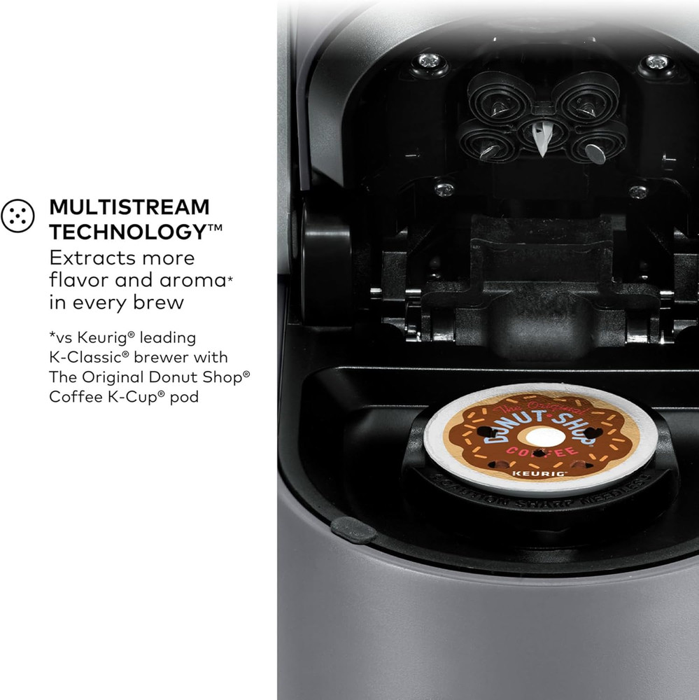 K-Supreme Single Serve K-Cup Pod Coffee Maker, Multistream Technology, 4 Brew Si
