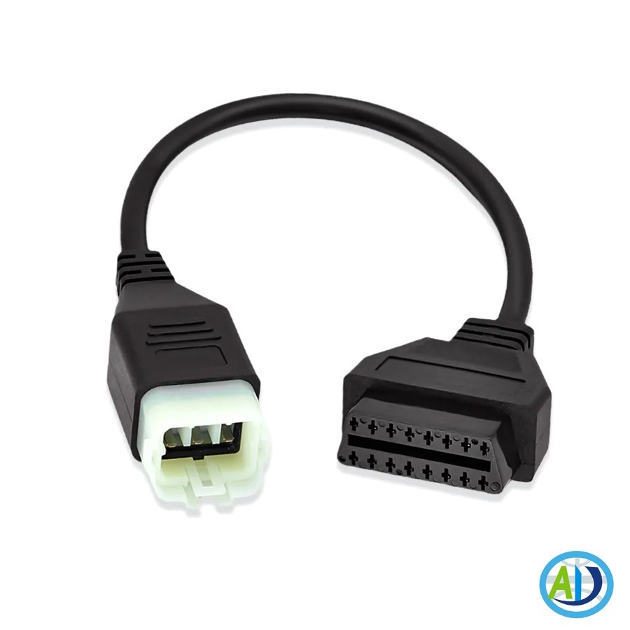 OBD2 Adapter for KTM 6 Pin to 16Pin Diagnostic Cable Fits KTM Duke Motorcycle