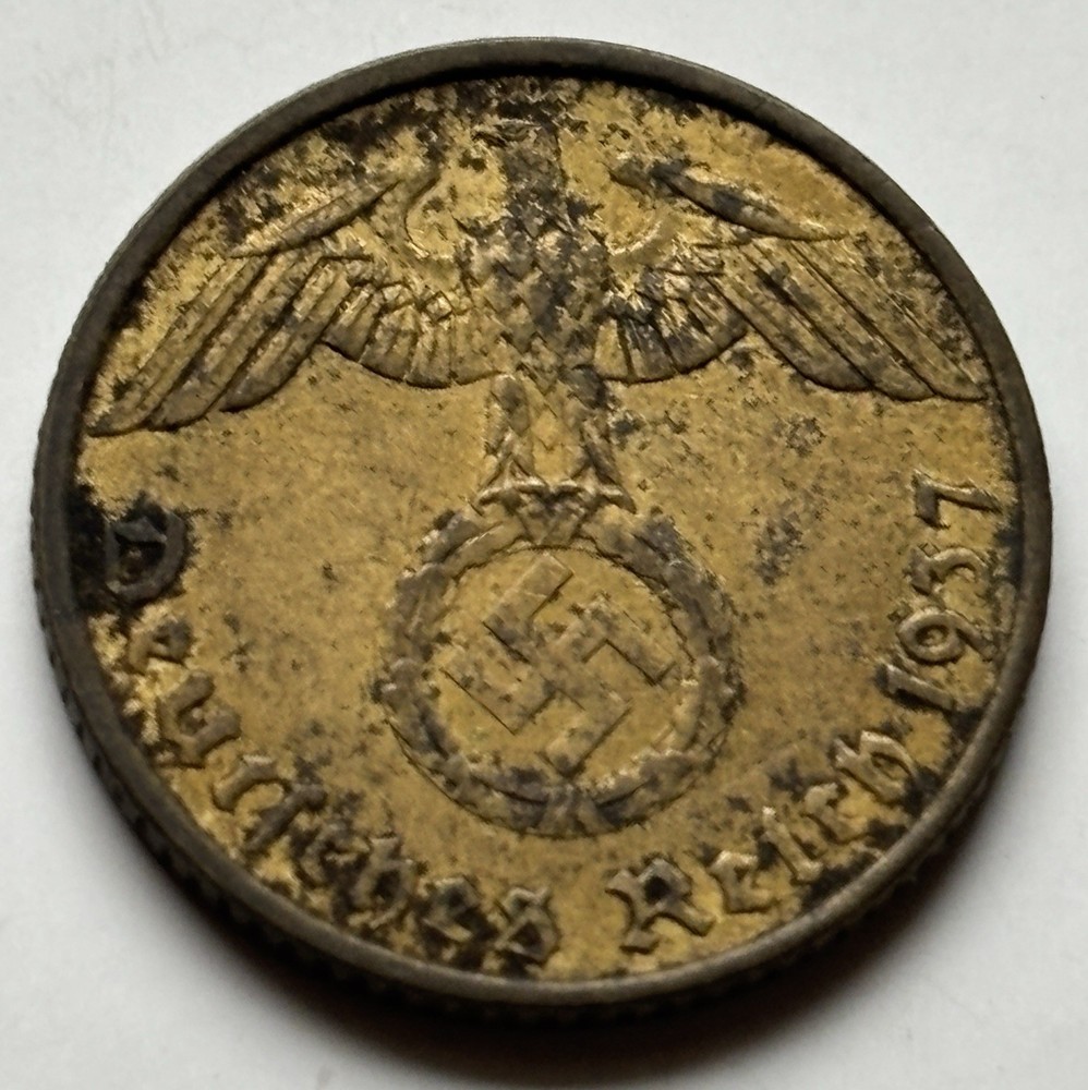 Germany Third Reich  1937-A BERLIN  5 Pfennig.
