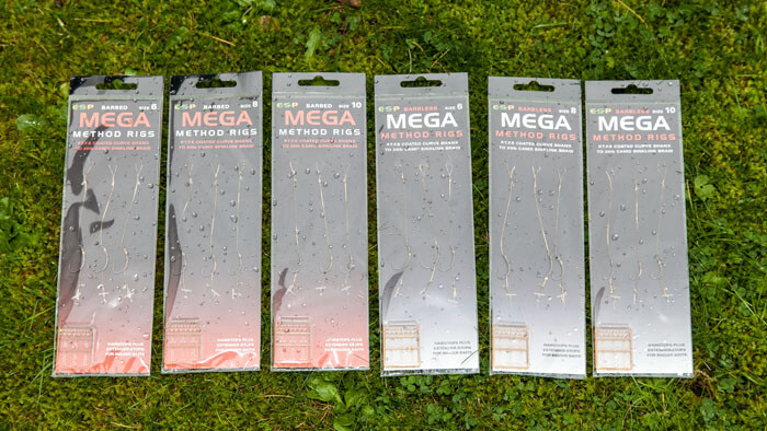 E.S.P Mega Method Rigs Barbless