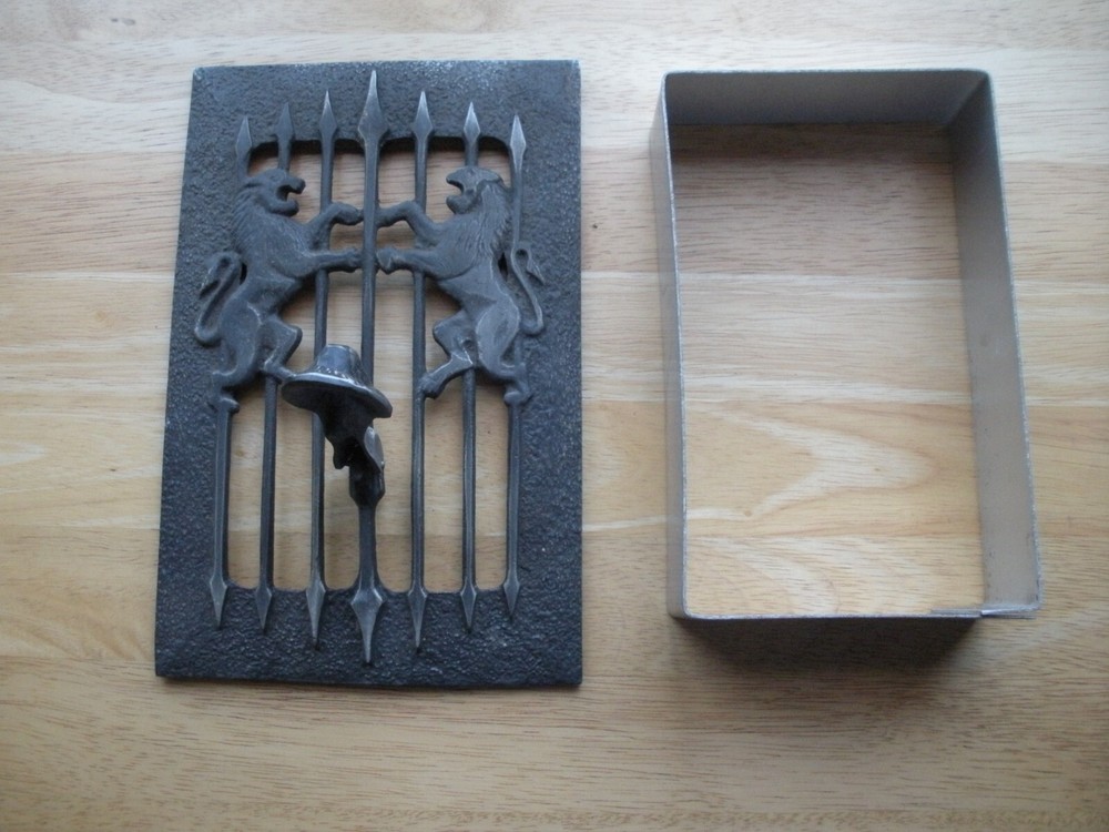 Vintage Cast Iron Peephole/Door Knocker
