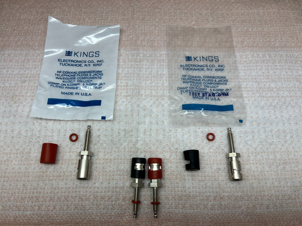 Terminal Connector Binding Post Push Type Spring Loaded Speaker Power Heavy Duty