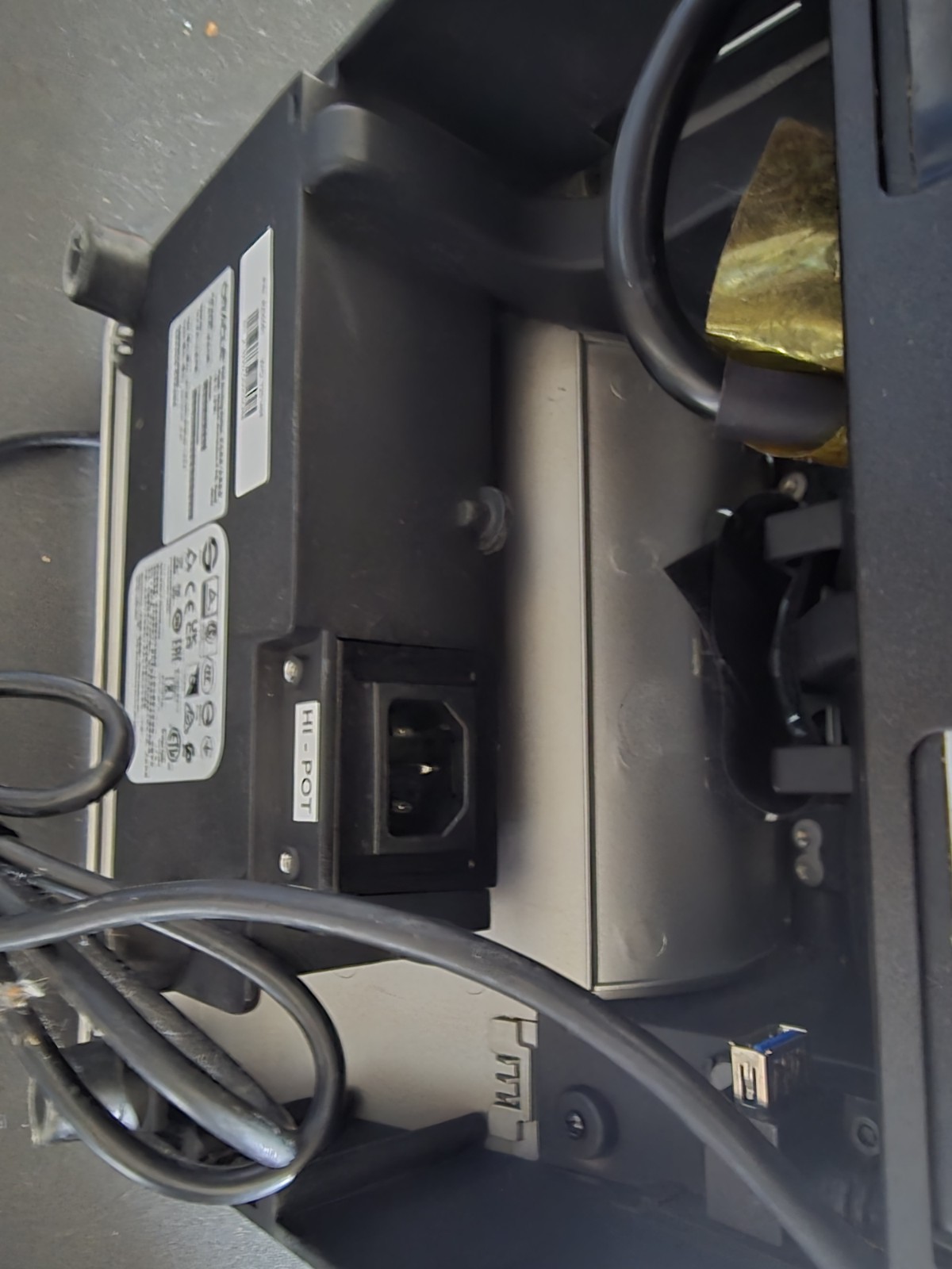 Oracle MICROS Workstation 625Es w/Base including both Micros PS & Epson PS