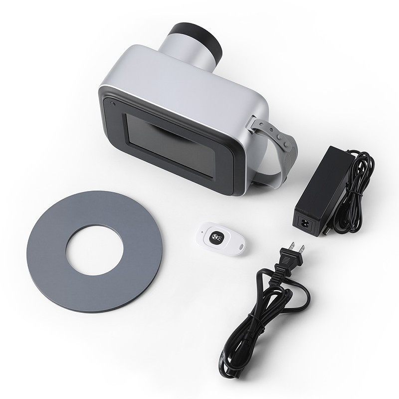 Dental Scatter Shield Protective Ring with Portable Handheld Ray Machine Kit