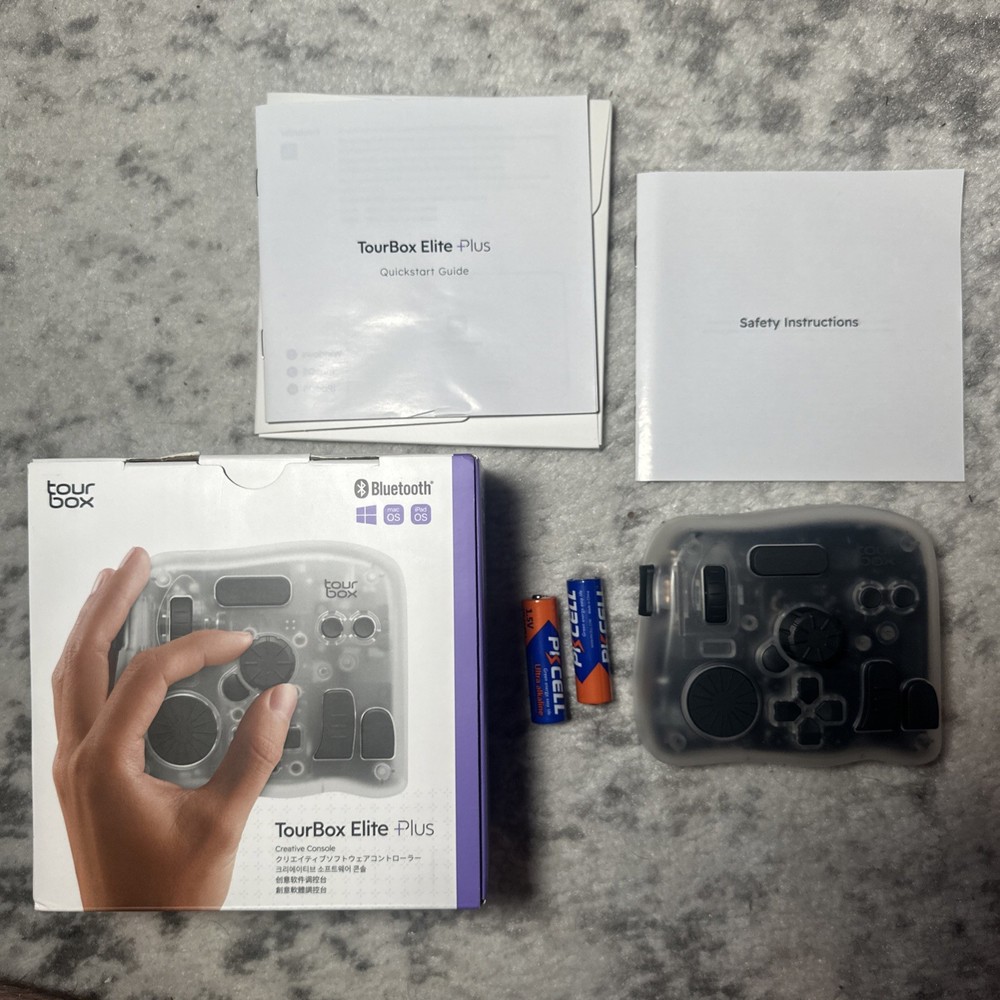 TourBox Elite Plus Creative Software Controller With Built In Bluetooth $300MSRP