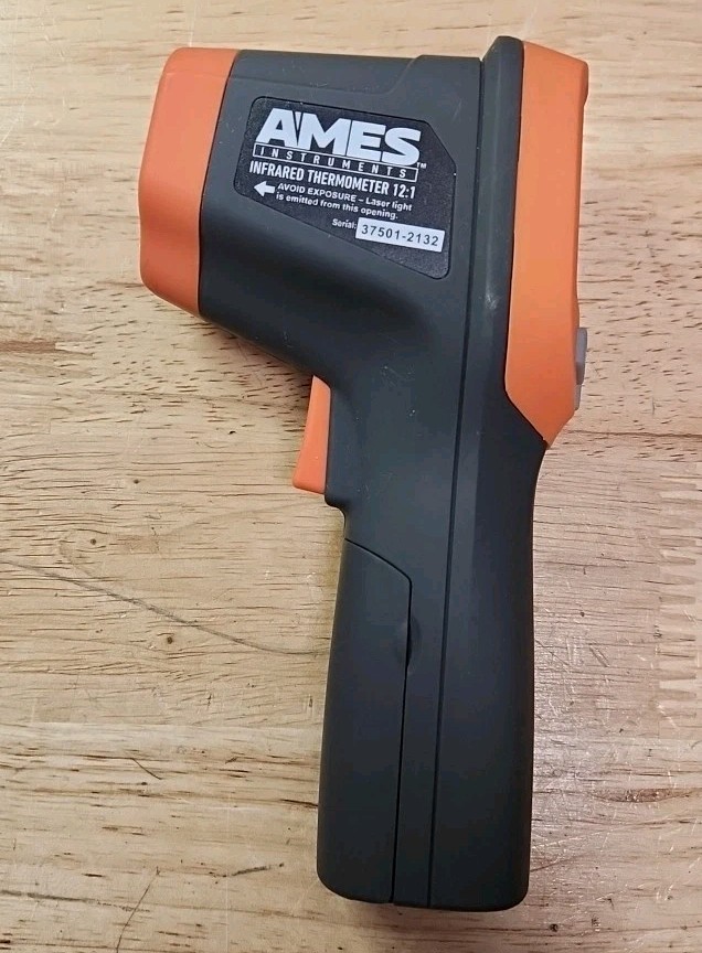 Infrared Laser Thermometer 12:1 Ames Instruments