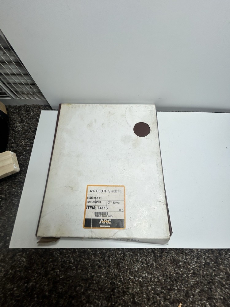 ARC ABRASIVES 74116, 50 Sheets