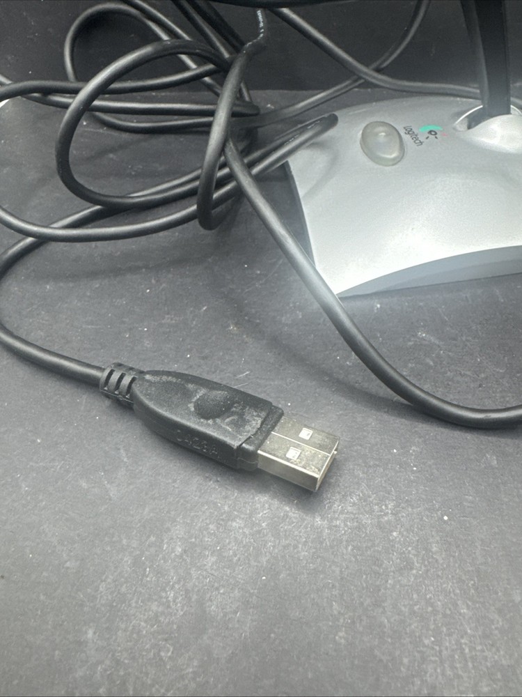 Logitech USB Desktop Pivot Microphone Mic 980186-0403