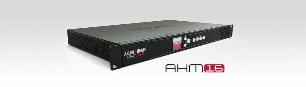 Allen & Heath AH-AHM-16 Audio Matrix Processor