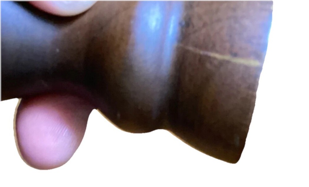 2 Solid American Walnut Candle Stick by DiDWare Model No 1700