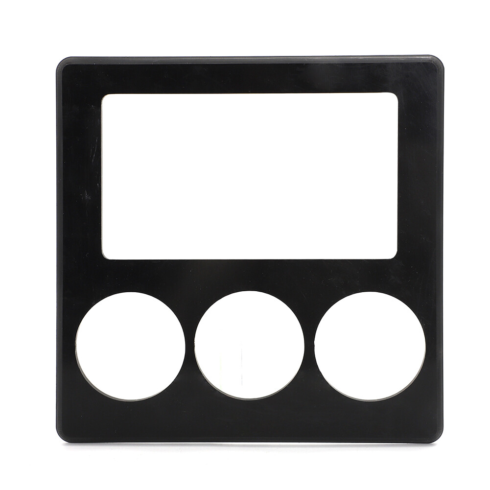 For Ford Fox Body Mustang 1987-1989 Radio Relocation Double Din Trim Bezel Cover