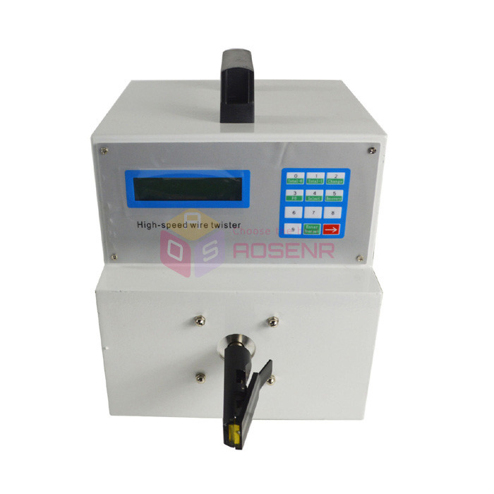 NEW Auto Microcomputer CNC Wire Twisting Bounching Machine Wire Twister 110/220V