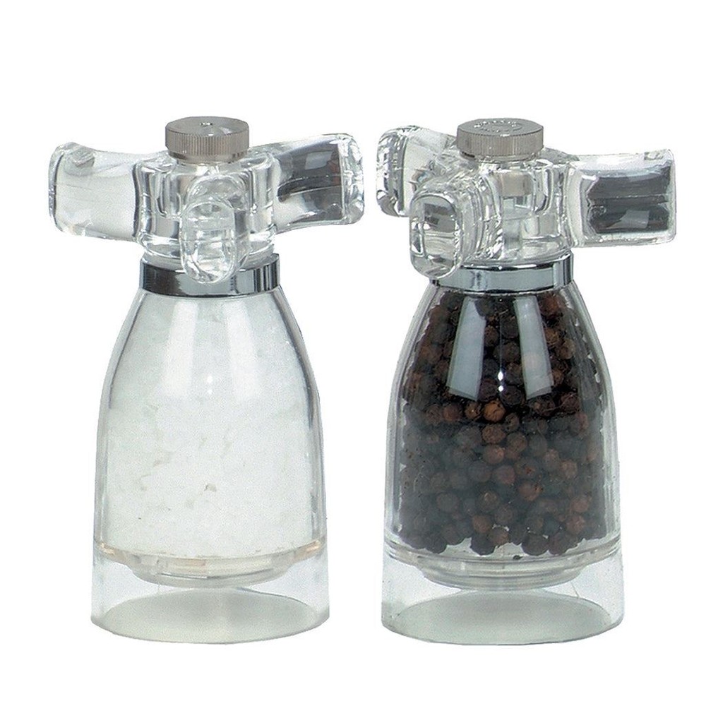 4.25" Spinner Pepper Mill and Salt Mill Set