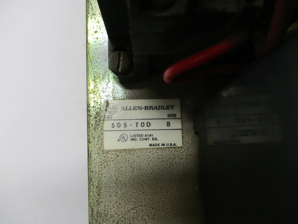 ALLEN BRADLEY 505-TOD SER.B STARTER UNMP