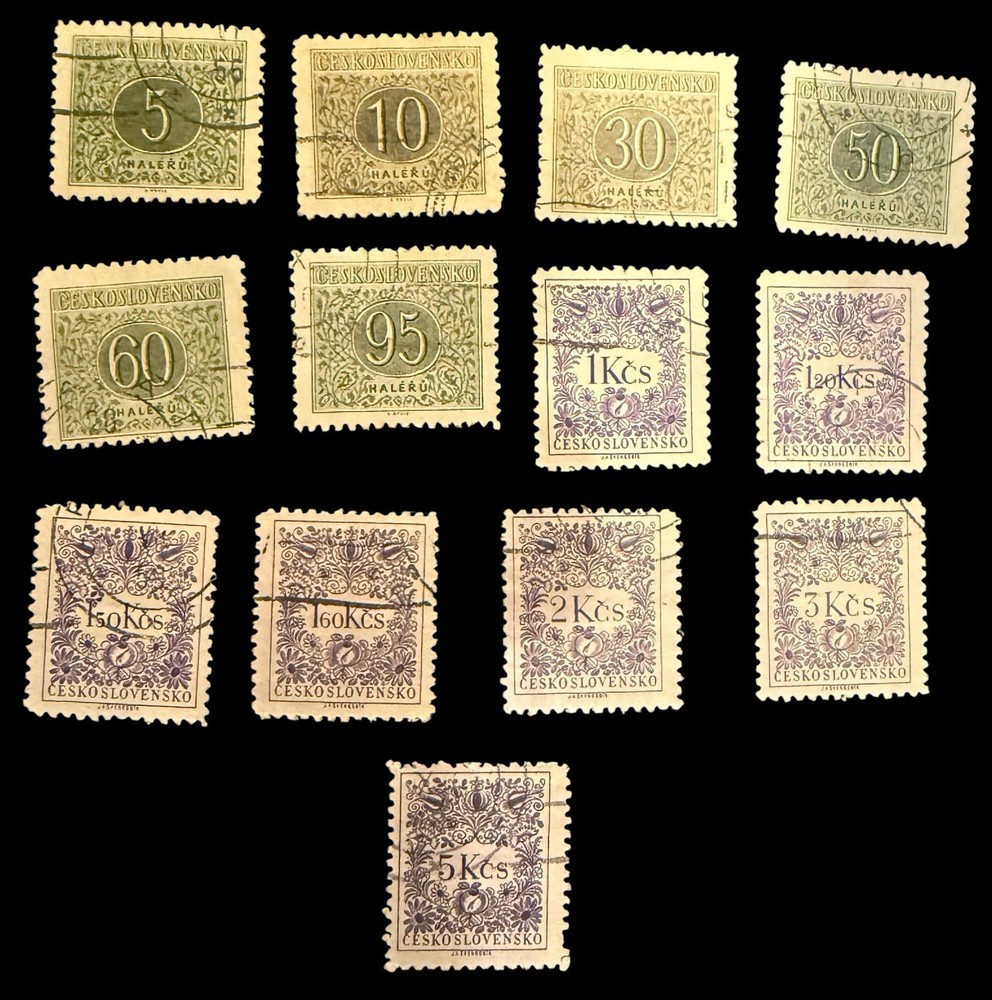 Czechoslovakia J82 - J94 Used
