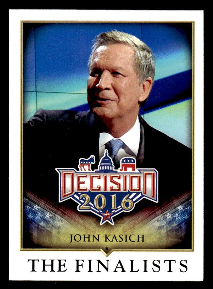 2016 Decision 2016 #84 John Kasich Card
