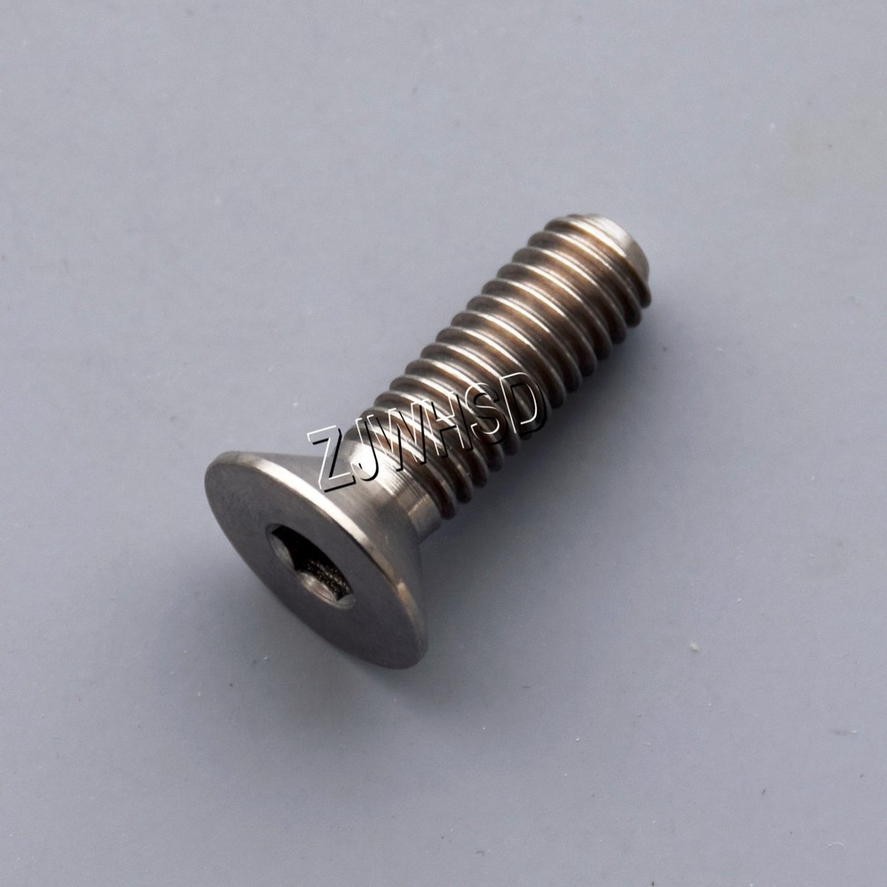 M6 x 20 Ti Titanium Screw Bolt Allen Hex Socket Flat Head AerospaceGrade Bicycle
