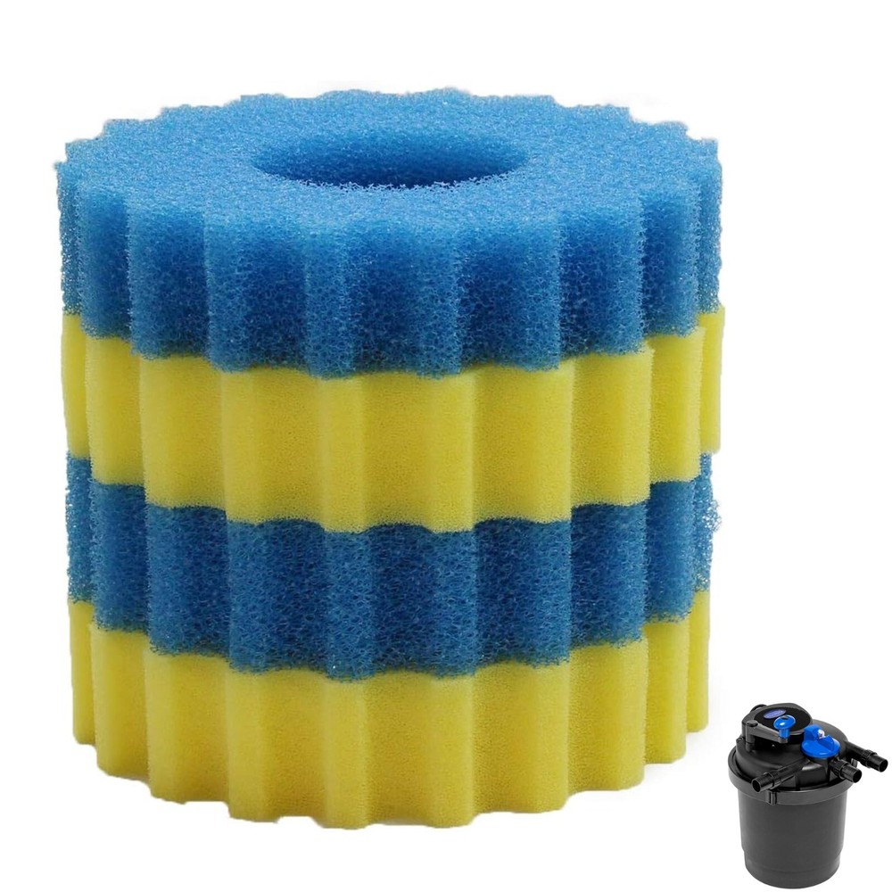 4 X Sponge Filter Pad for CPF-2500 Pressure Pond Filter Koi Fish Replacement