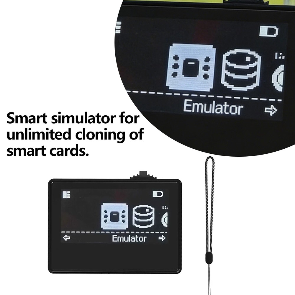 Smart Nfc Emulator For Amiibo/nintendo Switch Simple Pixel Style System Ic/ntaL1