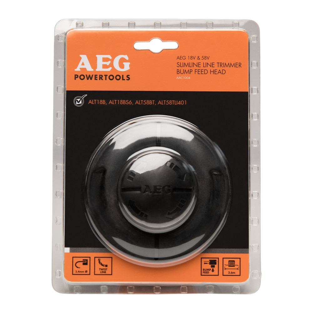 AEG Bump Feed Line Trimmer Head