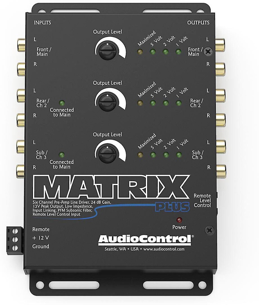 AudioControl Matrix Plus 6-Channel Line Driver
