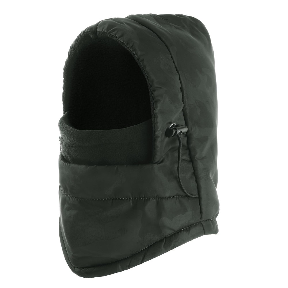 Balaclava Ski Mask for Men, Lining Windproof Face One Size, Black Camo