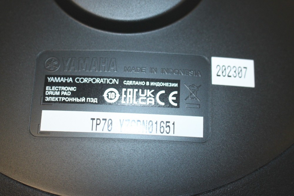 Yamaha TP70 Single-Zone Electronic Drum Pad NEW REPLACEMENT #R7451