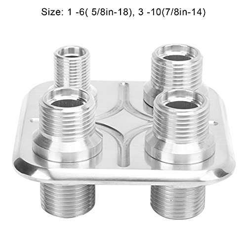 AC Bulkhead Fitting Universal 4-Port Design for GM Performance and Custom