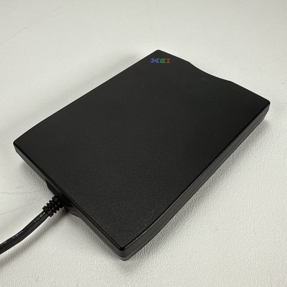 IBM Portable USB External Floppy Diskette Drive MPF82E UNTESTED - READ