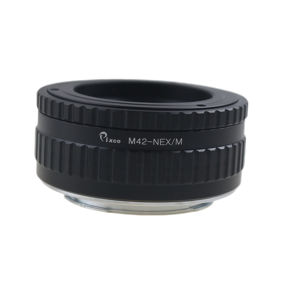 Adjustable Macro to Infinity Focus M42 Lens to Sony E Mount NEX Adapter