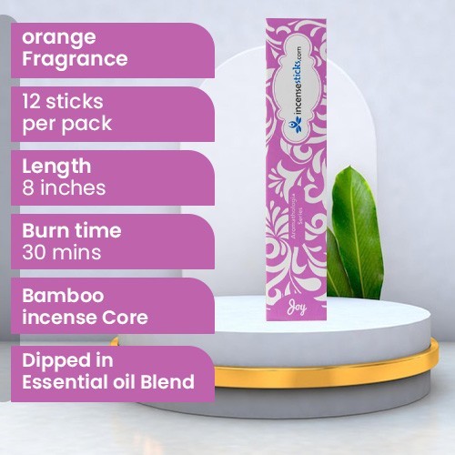Joy Incense 8" 12 Sticks Packs: 5 Packs