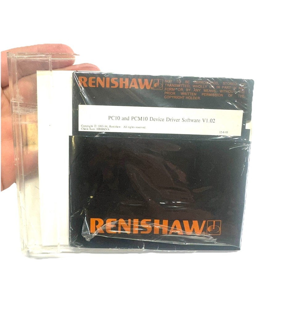Renishaw PC10 And PCM10 Device Driver Software