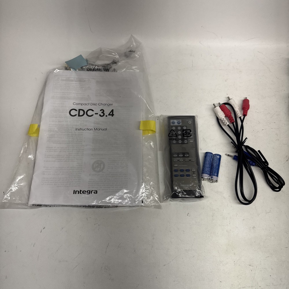 Integra CDC 3.4 6-Disc Carousel CD Player Perfect Working Condition