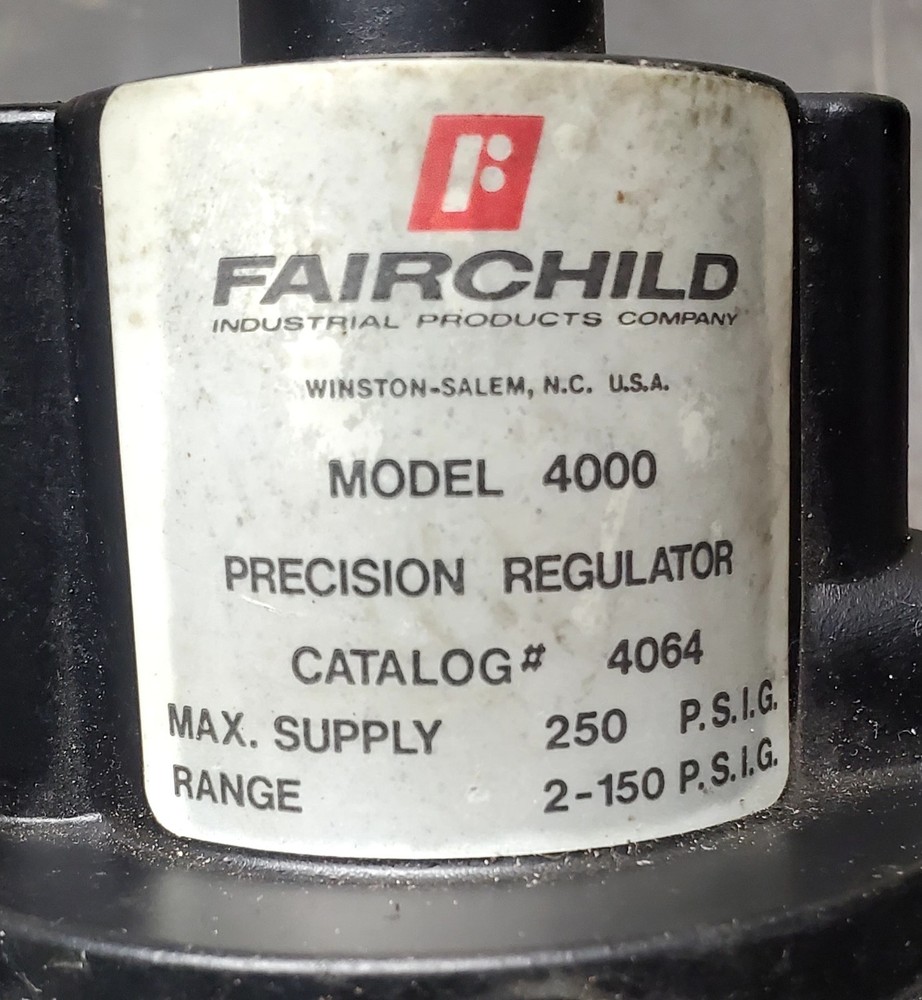 FAIRCHILD PRECISION PRESSURE REGULATOR