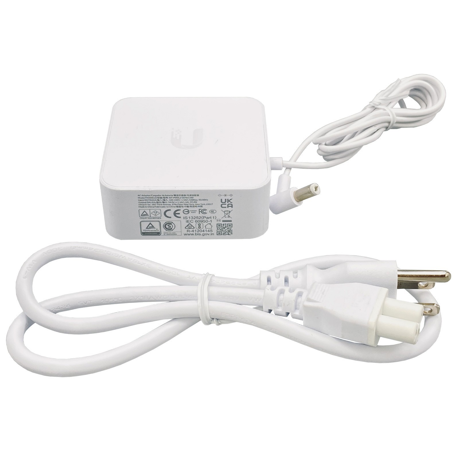 Genuine Ubiquiti NY-PW0L2-05401100 AC Adapter 54V 1.1A 59.4W Power Supply OEM