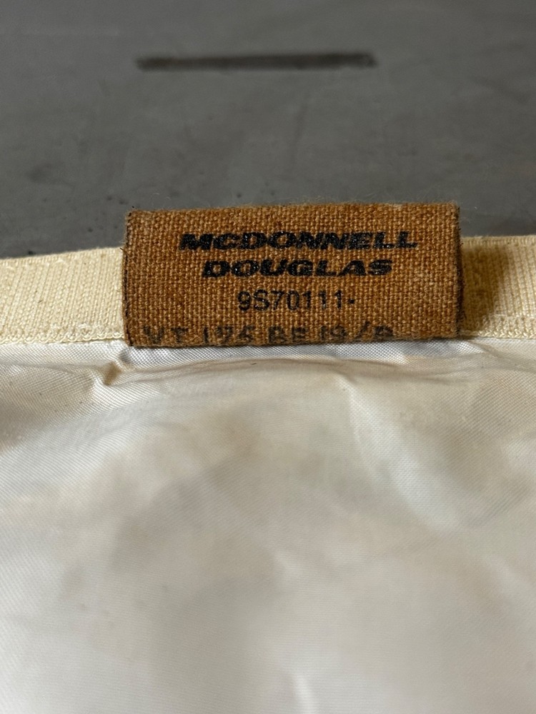 NASA Space Shuttle McDonnell Douglas Soft Stowage Pillow