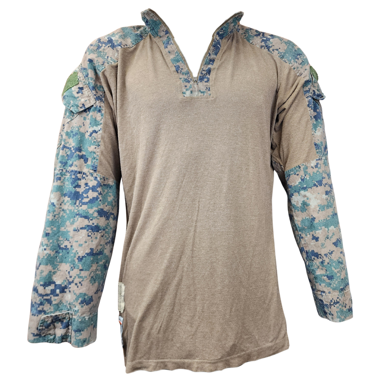MARPAT Digital Woodland FROG Combat Shirt – Used Need Repair *mocinc.1982*
