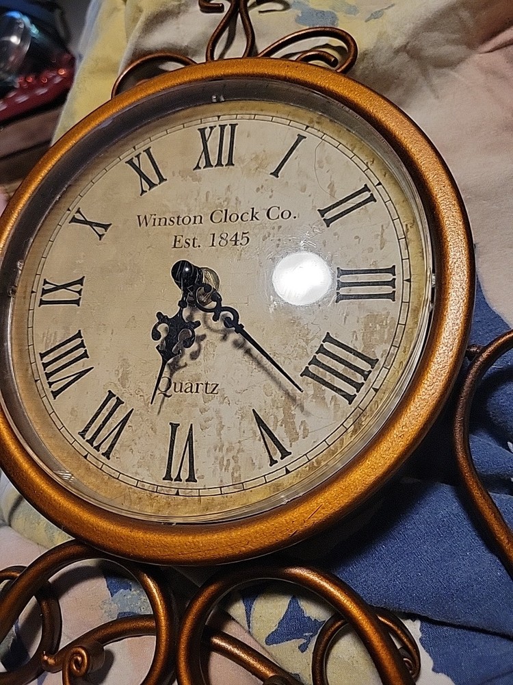 Winston Clock Co. Clock