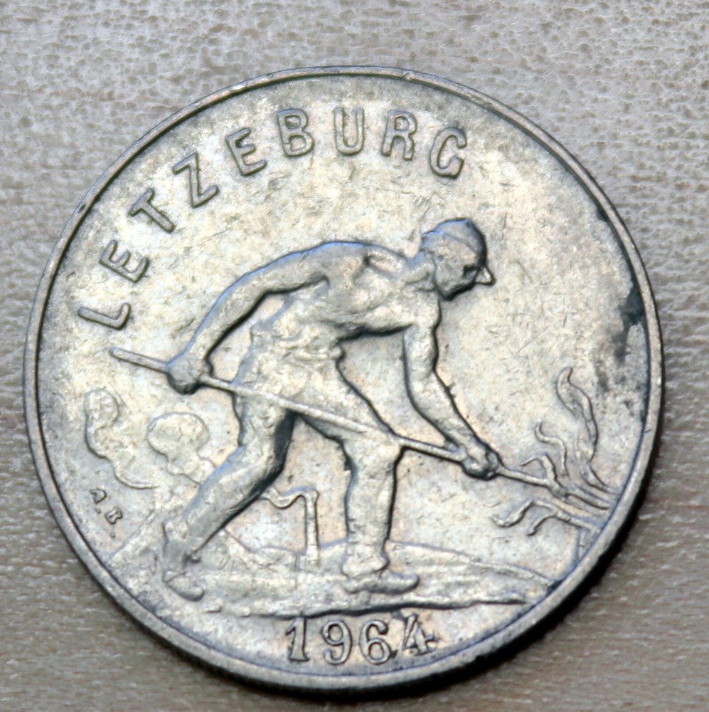 1964 Luxembourg 1 Franc