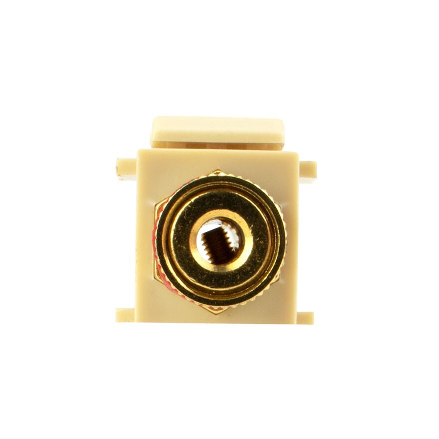 Skywalker Keystone Audio Binding Post Insert (Red Band, Ivory)