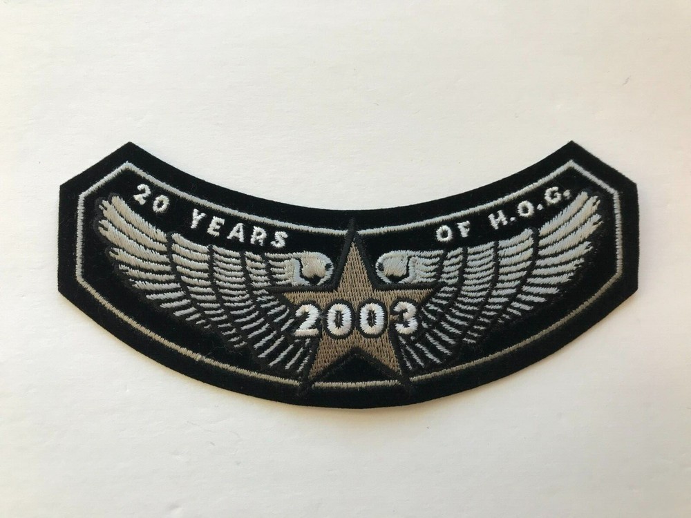 Harley Davidson HOG Patch 2000 2001 2002 2003 2004 2005 2006 2007 2008 2009 2010