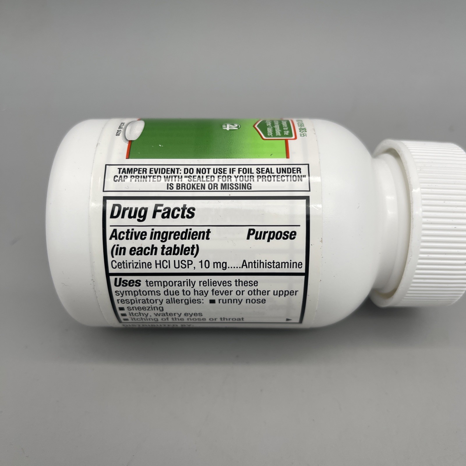 HealthCareAisle 10mg Allergy Relief - Cetirizine 500 Count Exp 03/28