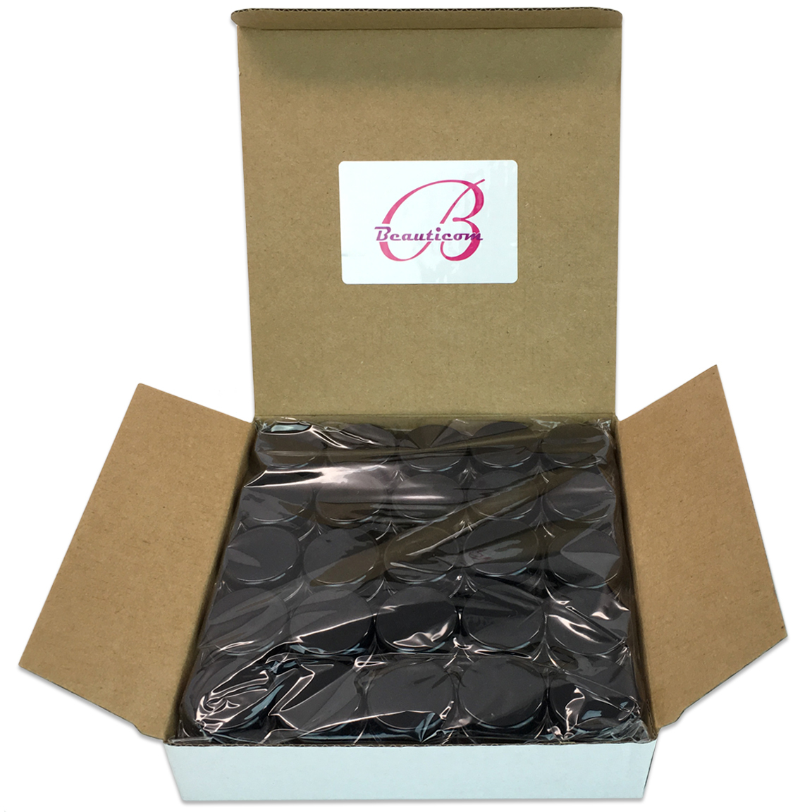 50 Pieces 5 Gram/5ML Plastic Makeup Cosmetic Lotion Cream Sample Jar Containers