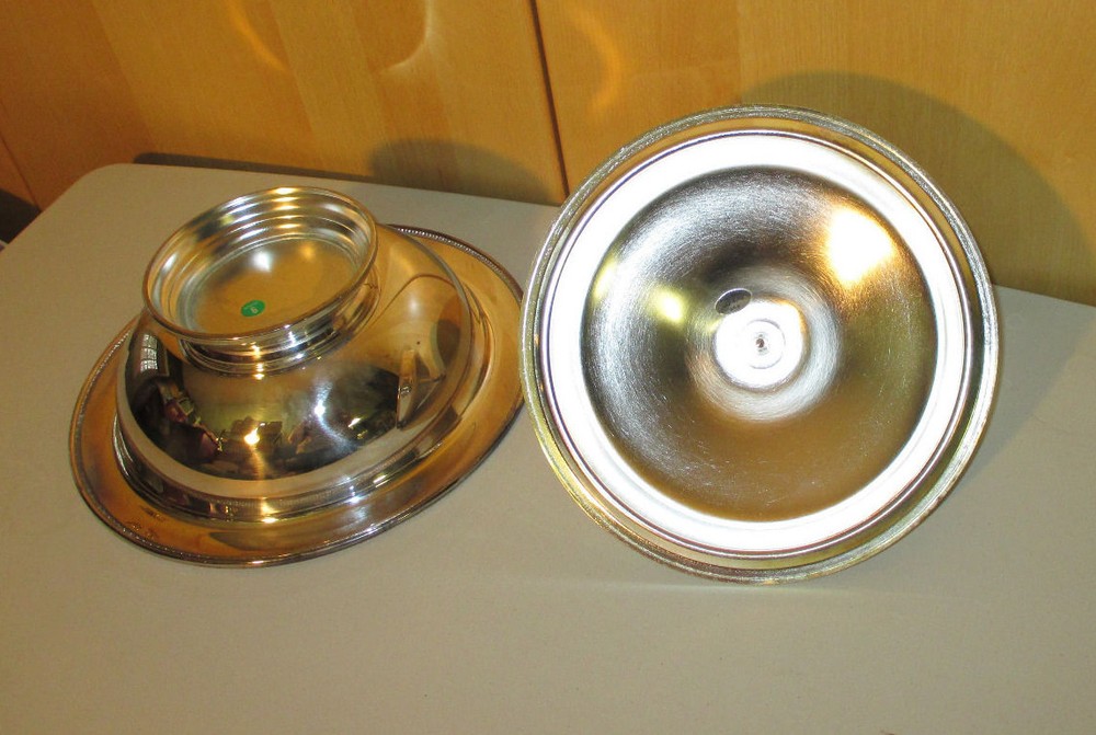 Vintage Regal Quality Silver Serving Dish with Lid