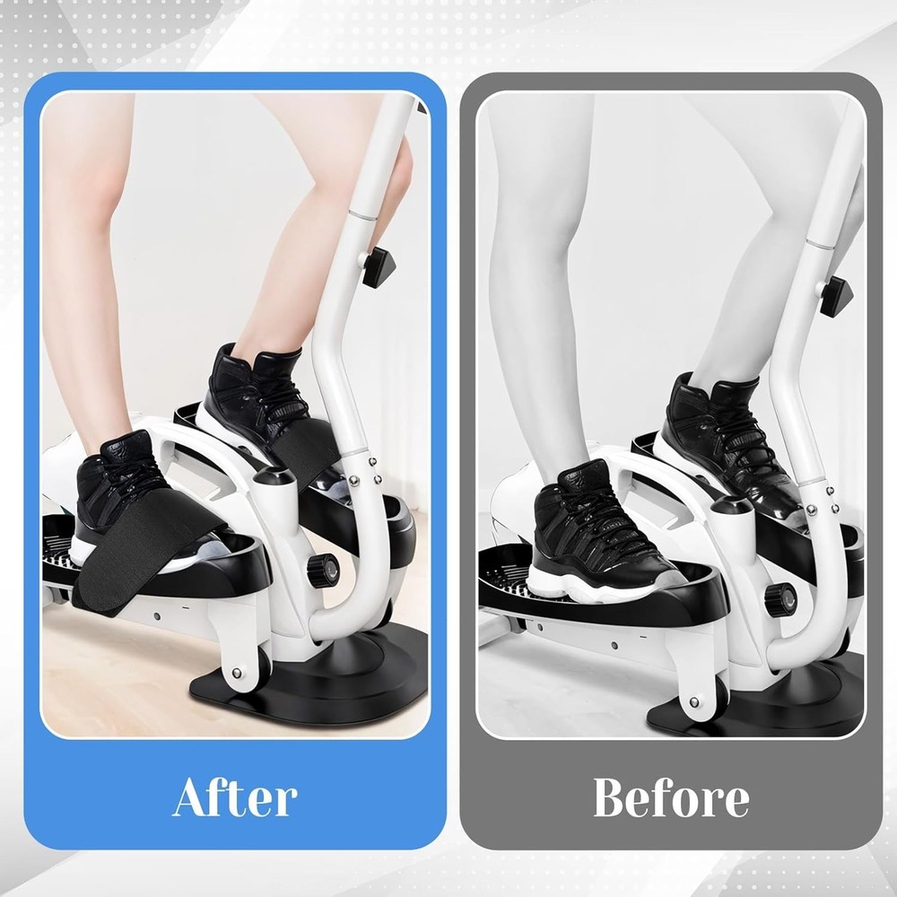 4 Pack Adjustable Non-Slip Elliptical Leg Exercise Straps