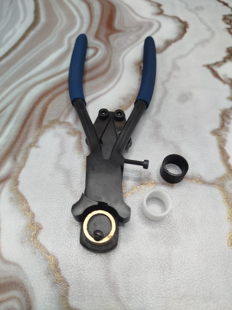 Jewelry Ring Bending Plier 3 Interchangeable Inserts Metal Forming Shaping Tool