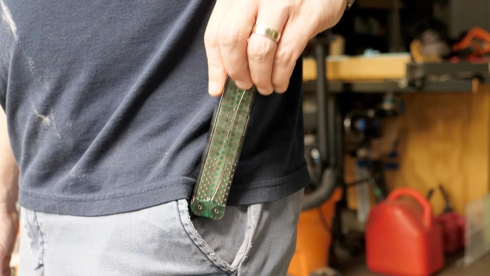 Compact Dia-Fold Diamond Sharpener - Ideal for Outdoor Use & Quick Sharpening