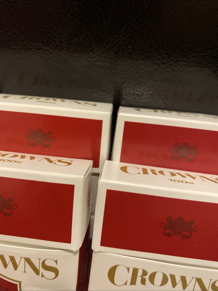 Crowns Cigarettes 100’s - EMTY 8 Boxes, Collectable, Crafts