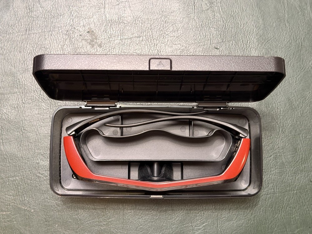 Panasonic TY-EW3D2M Active Shutter 3D Glasses Red OEM - Includes Case