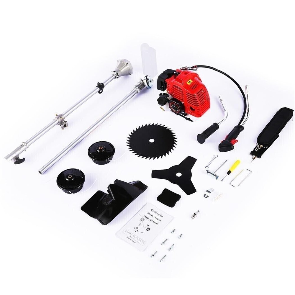 4-in-1 Multi-Functional Trimming Tools Gas Hedge Trimmer 58CC Weed Eater